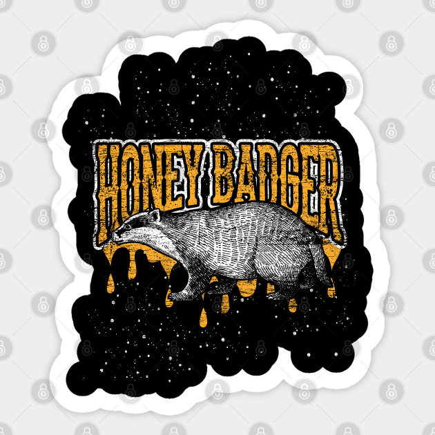 Detail Honey Badger Sticker Nomer 34