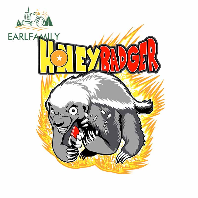 Detail Honey Badger Sticker Nomer 40