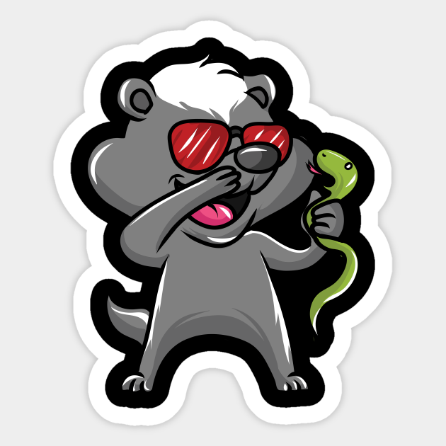 Detail Honey Badger Sticker Nomer 43