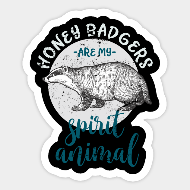 Detail Honey Badger Sticker Nomer 44