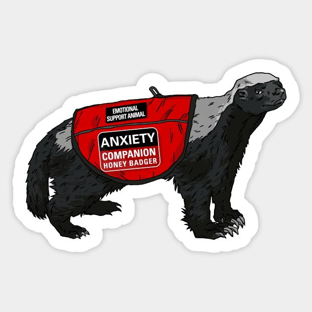 Detail Honey Badger Sticker Nomer 6