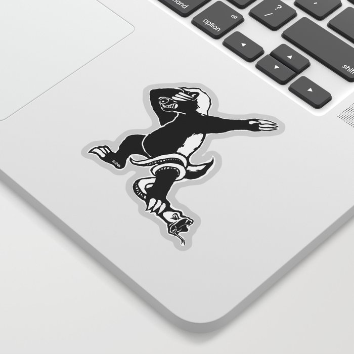 Detail Honey Badger Sticker Nomer 49