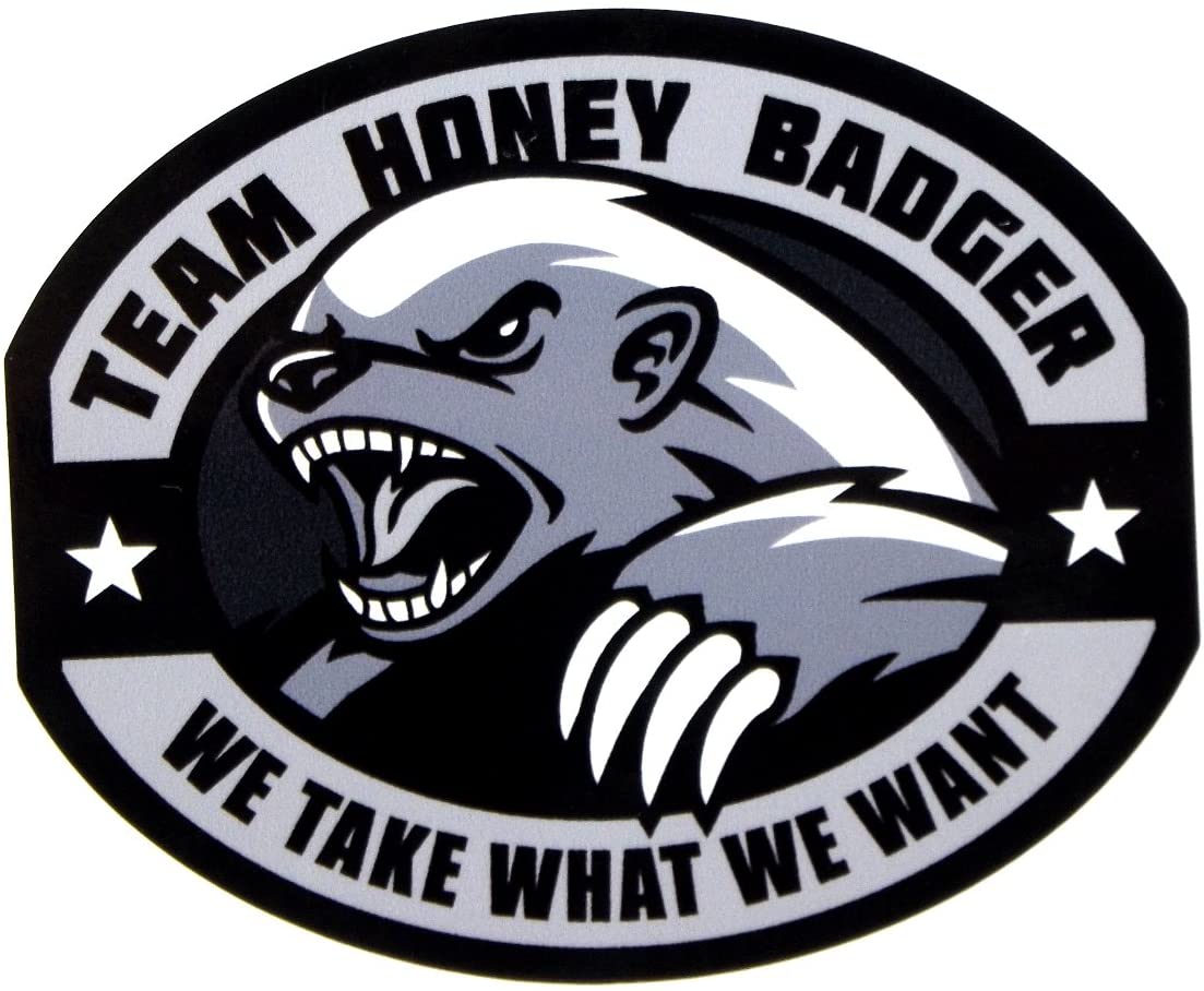 Detail Honey Badger Sticker Nomer 7