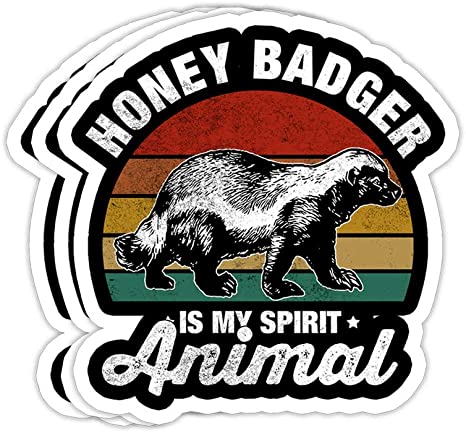 Detail Honey Badger Sticker Nomer 8
