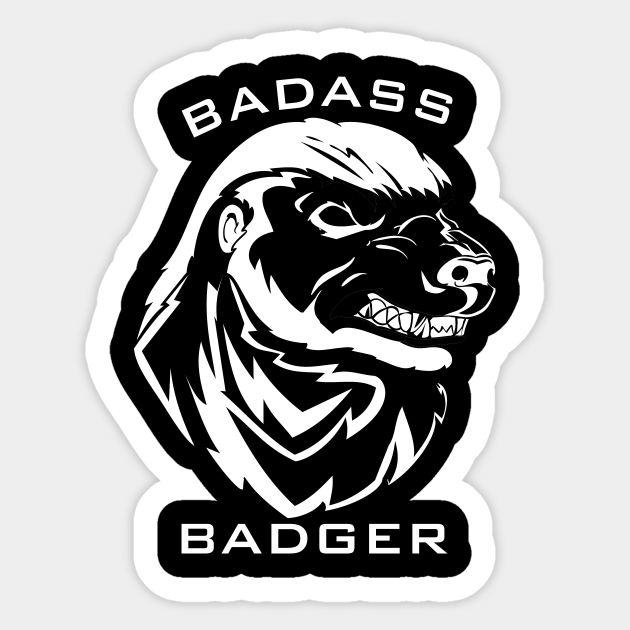 Detail Honey Badger Sticker Nomer 10