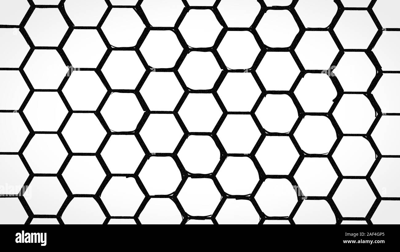 Detail Black Hexagon Background Nomer 15