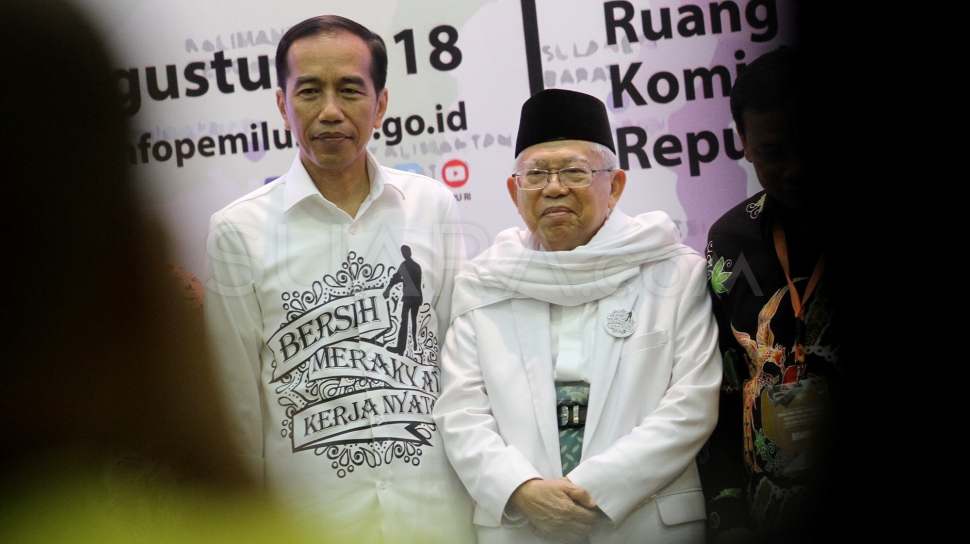 Detail Desain Jokowi Ma Ruf Amin Nomer 30