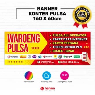 Detail Desain Jual Pulsa Nomer 30