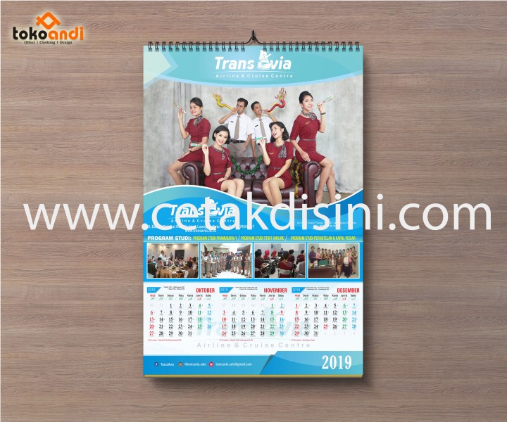 Detail Desain Kalender 1 Lembar Nomer 32