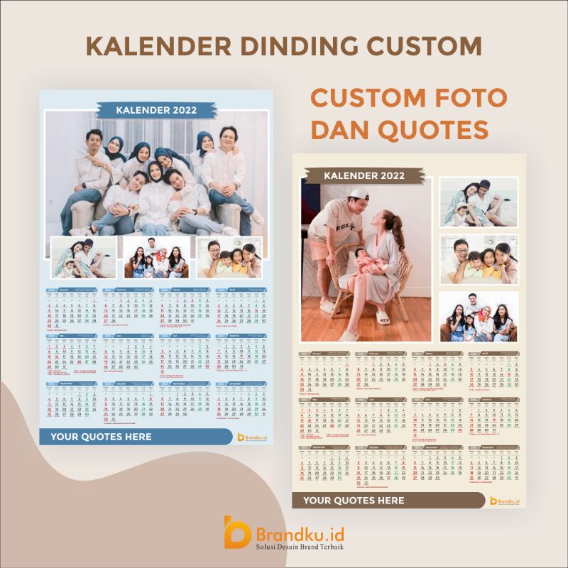 Detail Desain Kalender 1 Lembar Nomer 41