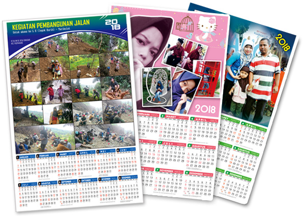 Detail Desain Kalender 1 Lembar Nomer 50