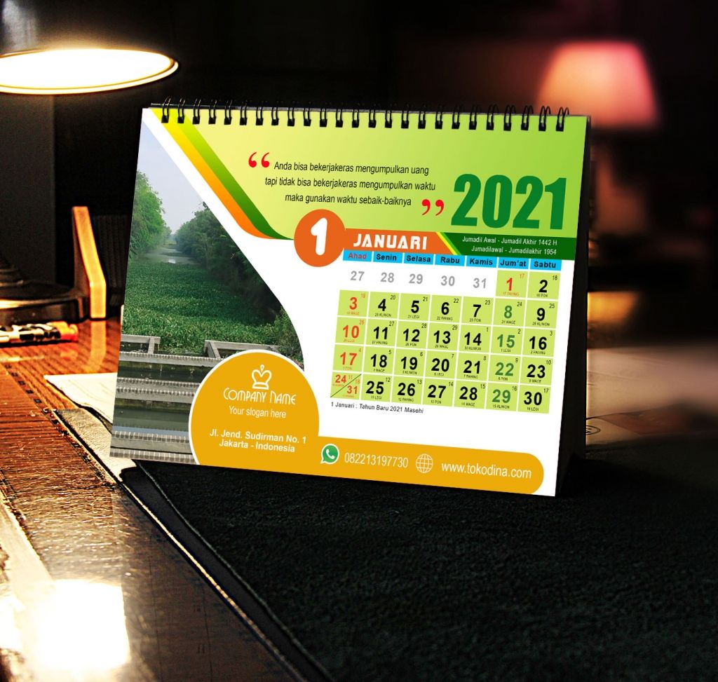 Detail Desain Kalender 1 Tahun Nomer 49