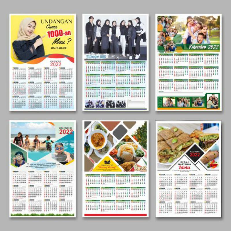 Detail Desain Kalender 1 Tahun Nomer 52