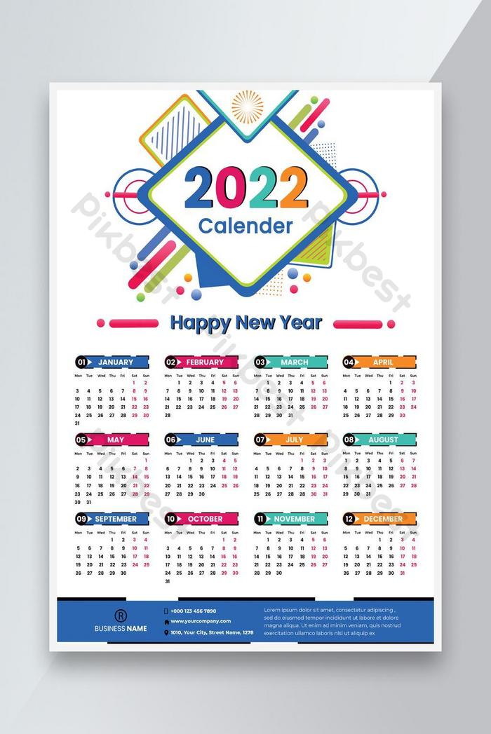 Detail Desain Kalender 2019 Psd Nomer 34