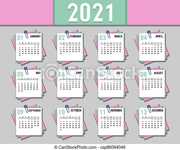 Detail Desain Kalender 2021 Nomer 37