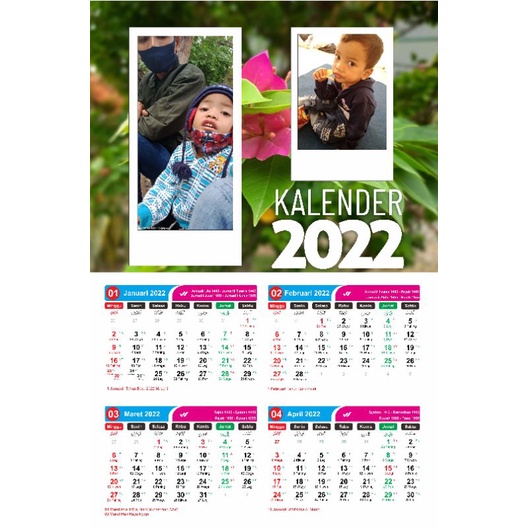 Detail Desain Kalender 3 Bulanan Nomer 21