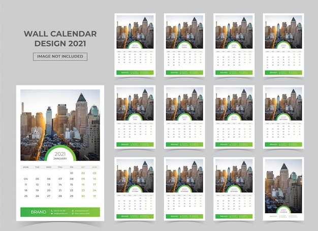 Detail Desain Kalender Dinding Elegan Nomer 47