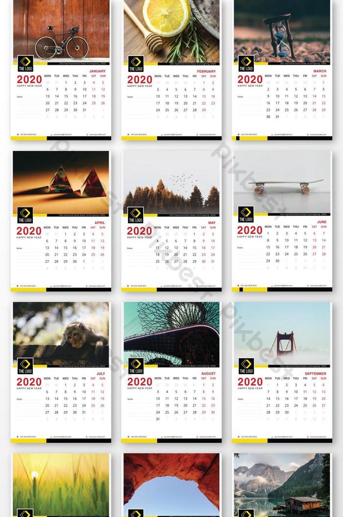 Detail Desain Kalender Elegan Nomer 4