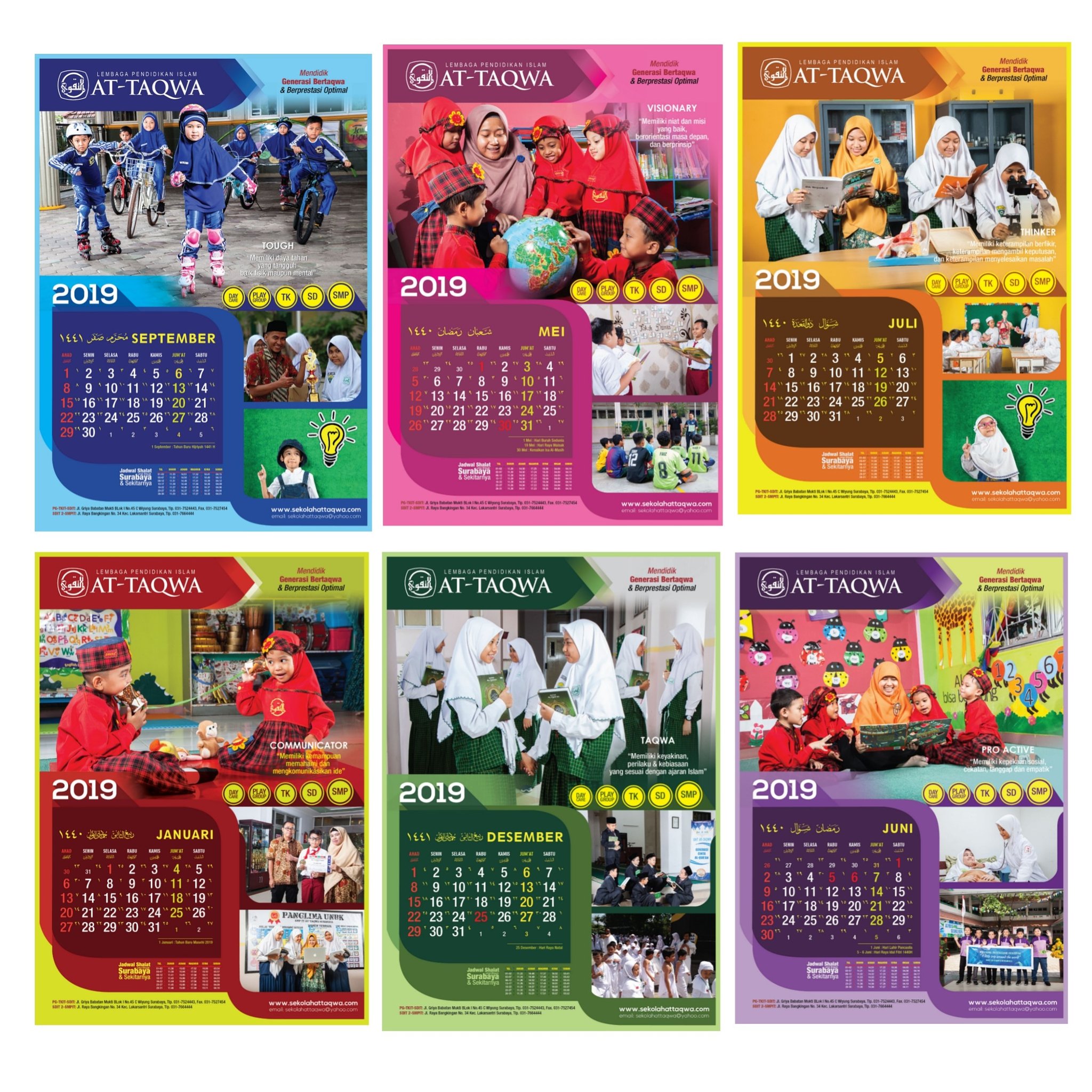 Detail Desain Kalender Islami Nomer 36