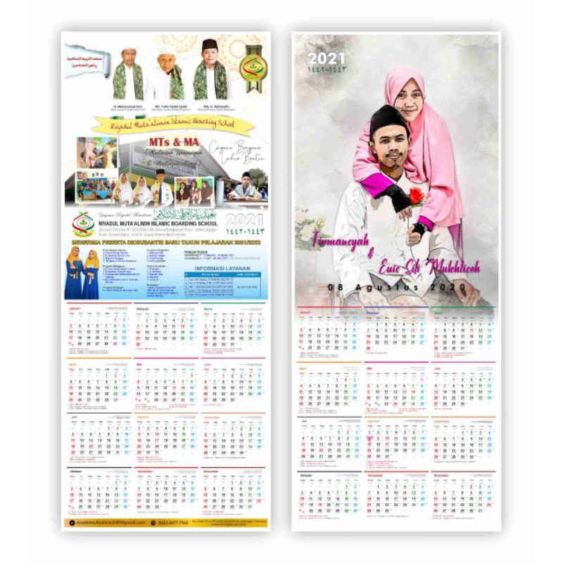 Desain Kalender Keluarga - KibrisPDR