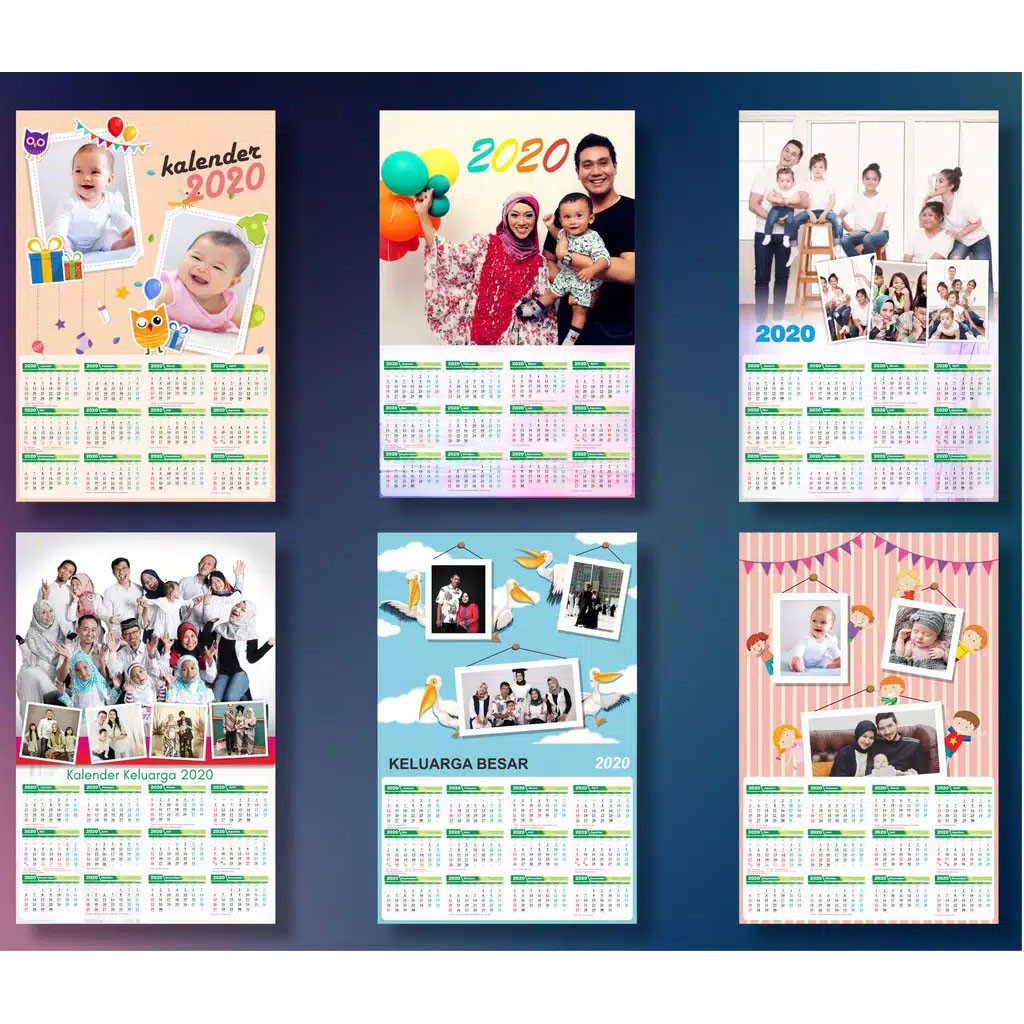 Detail Desain Kalender Keluarga Nomer 12