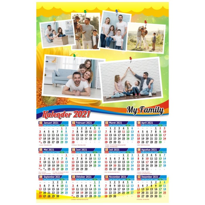 Detail Desain Kalender Keluarga Nomer 18