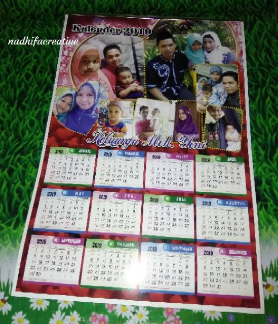 Detail Desain Kalender Keluarga Nomer 21