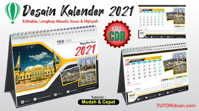 Detail Desain Kalender Meja 2019 Cdr Nomer 5