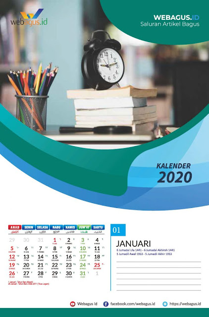 Detail Desain Kalender Meja 2019 Cdr Nomer 39