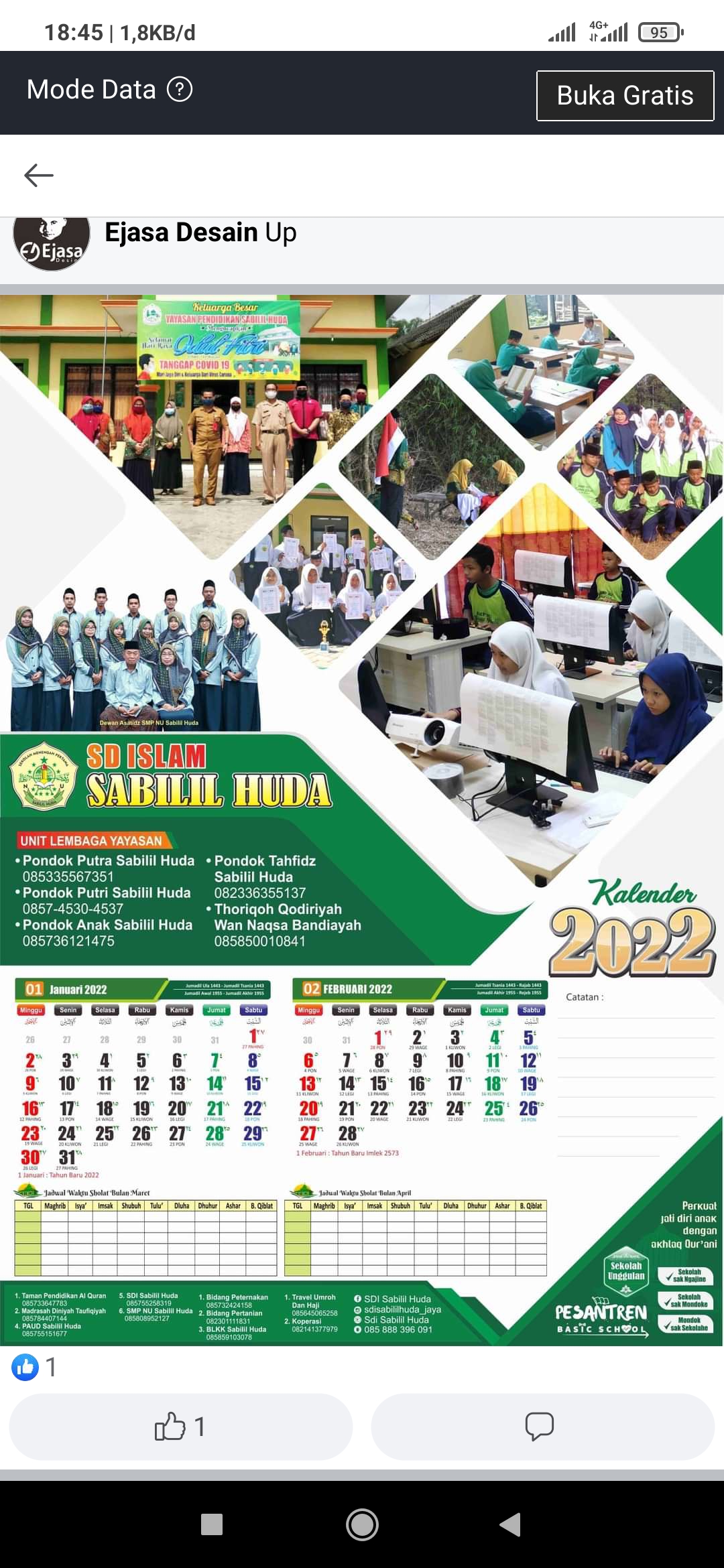 Detail Desain Kalender Sekolah Keren Nomer 12