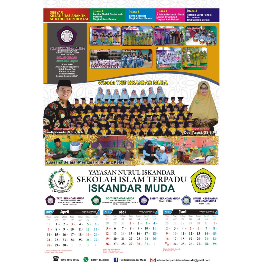 Detail Desain Kalender Sekolah Keren Nomer 24