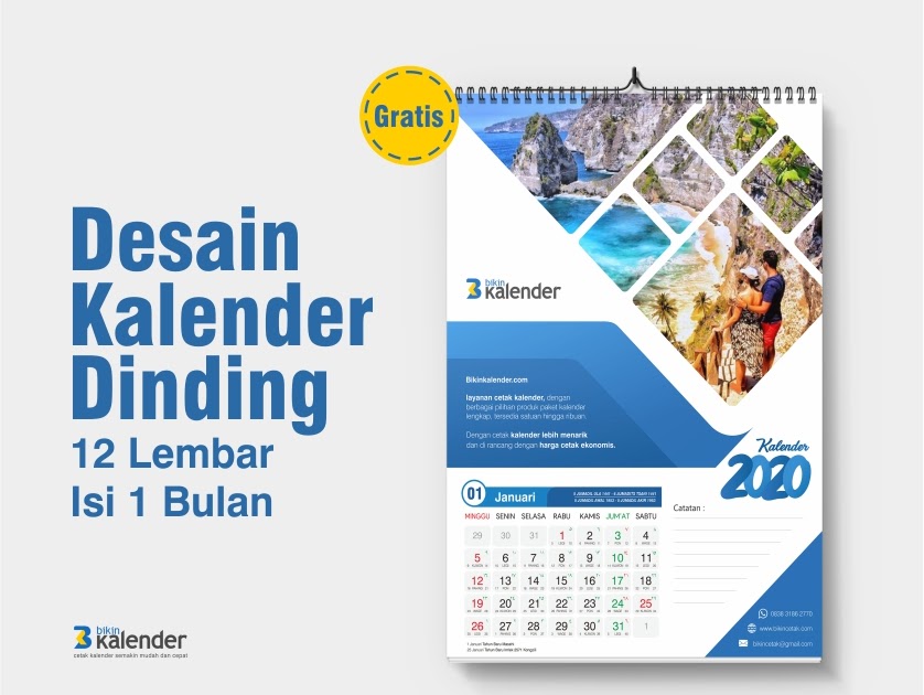 Detail Desain Kalender Sekolah Keren Nomer 26