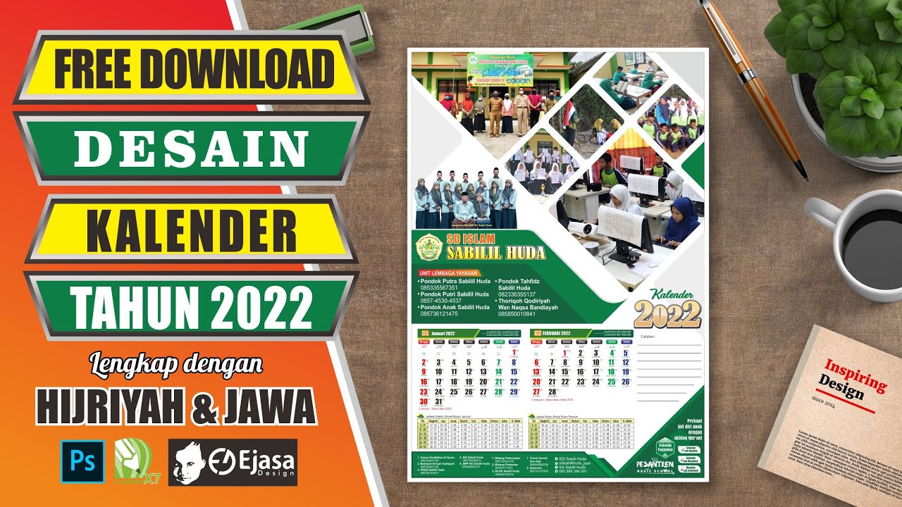 Detail Desain Kalender Sekolah Keren Nomer 39