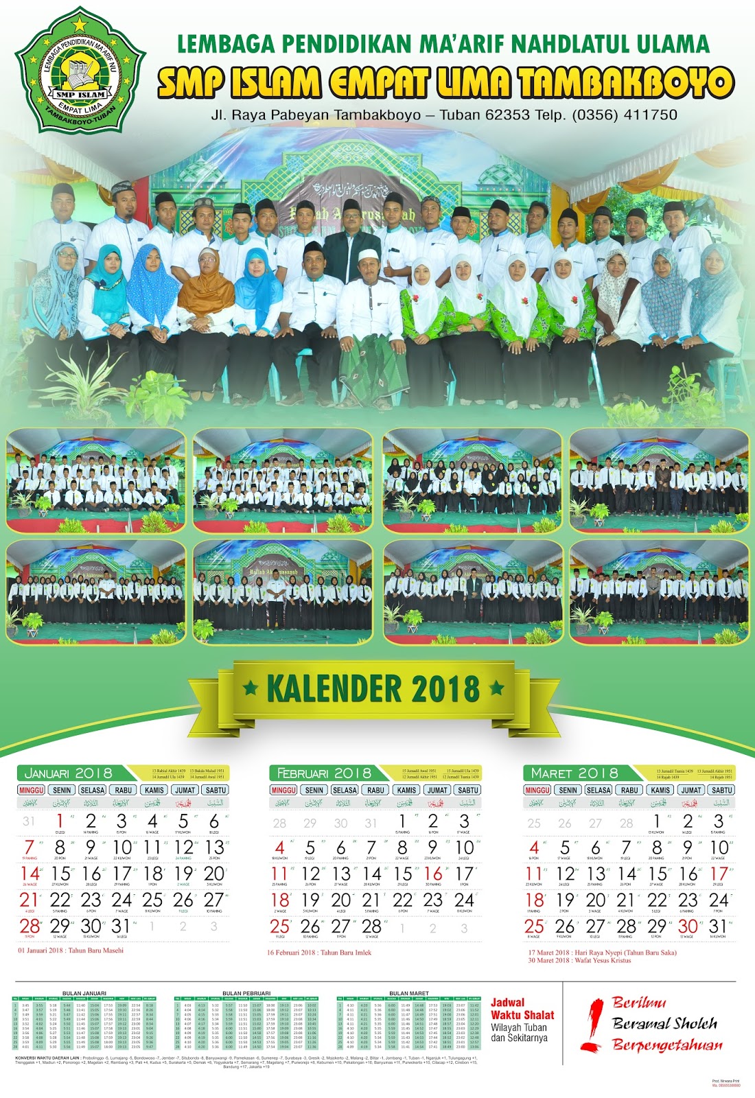 Detail Desain Kalender Sekolah Keren Nomer 42