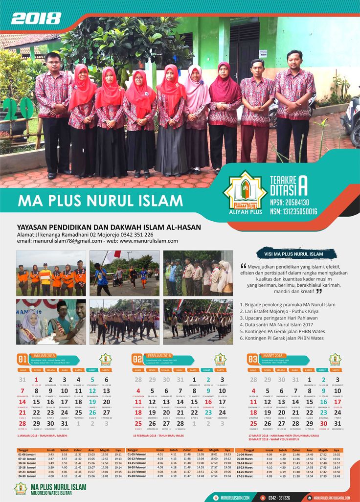 Detail Desain Kalender Sekolah Keren Nomer 51