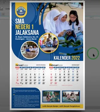 Detail Desain Kalender Sekolah Keren Nomer 53