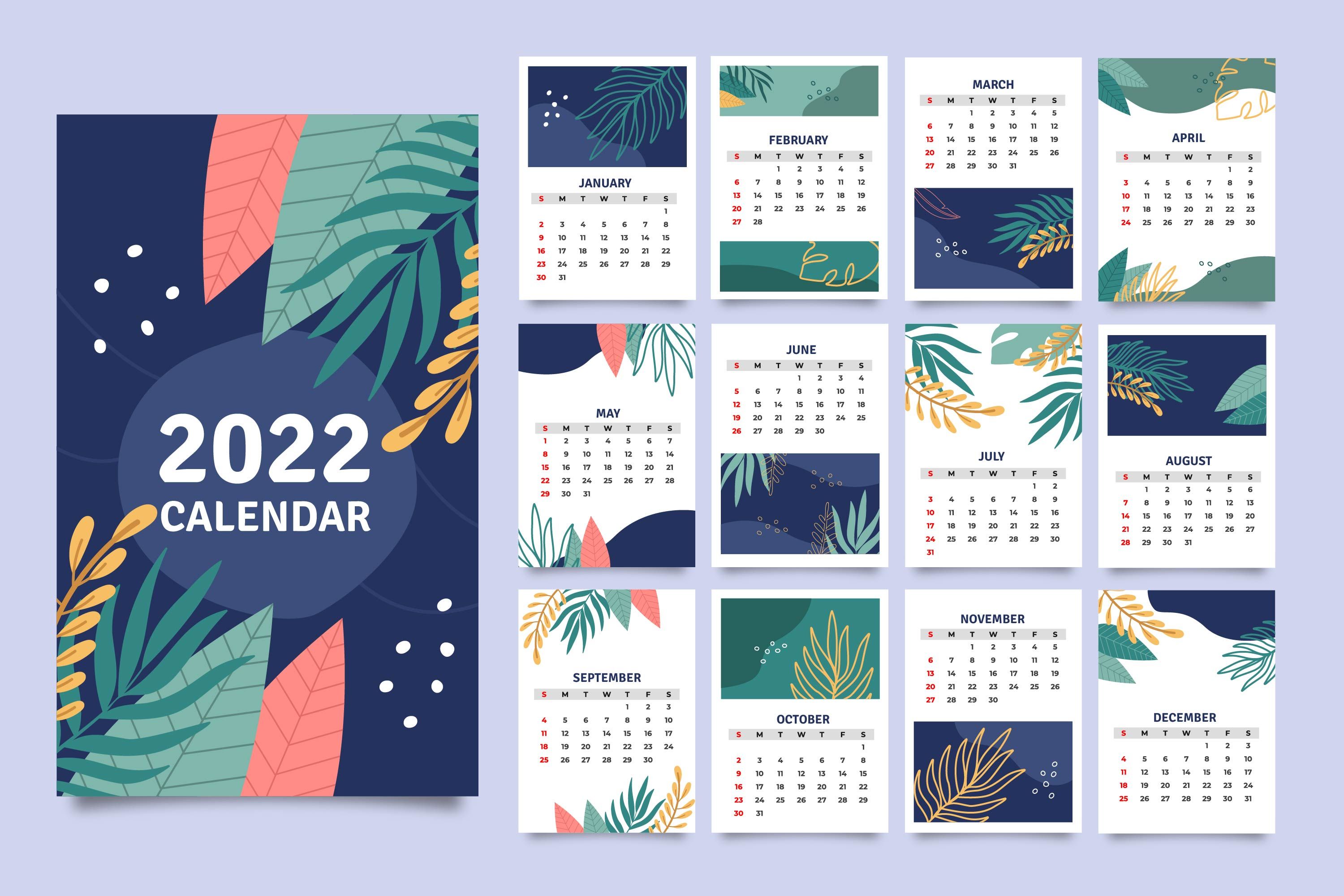 Detail Desain Kalender Unik Nomer 14