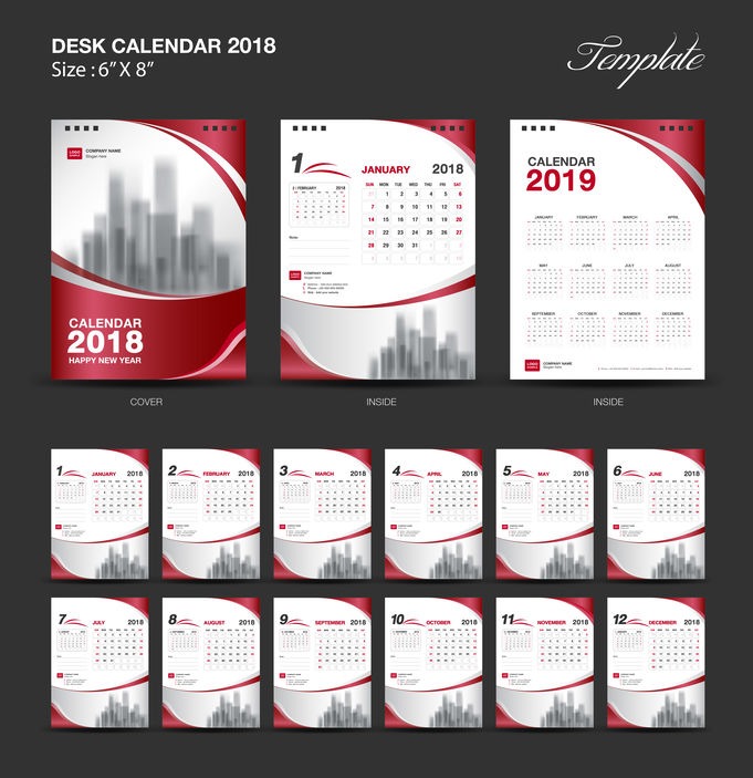 Detail Desain Kalender Unik Nomer 9