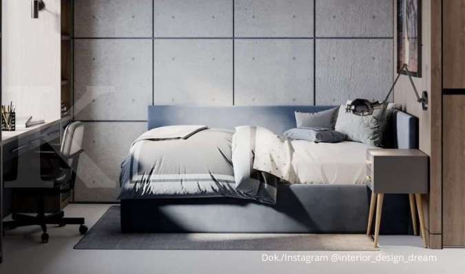 Detail Desain Kamar Abu Abu Putih Nomer 50