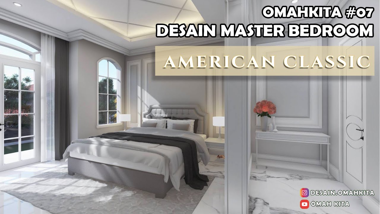 Detail Desain Kamar American Style Nomer 3