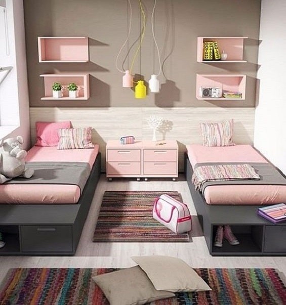 Detail Desain Kamar Anak 2 Tempat Tidur Nomer 15