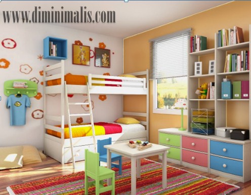 Detail Desain Kamar Anak Laki Laki Ukuran 3x3 Nomer 16