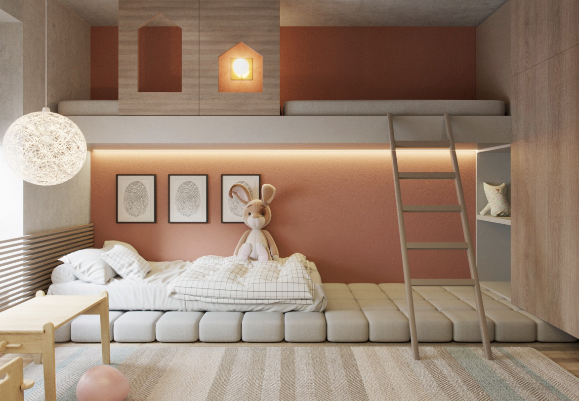 Detail Desain Kamar Anak Minimalis Nomer 42