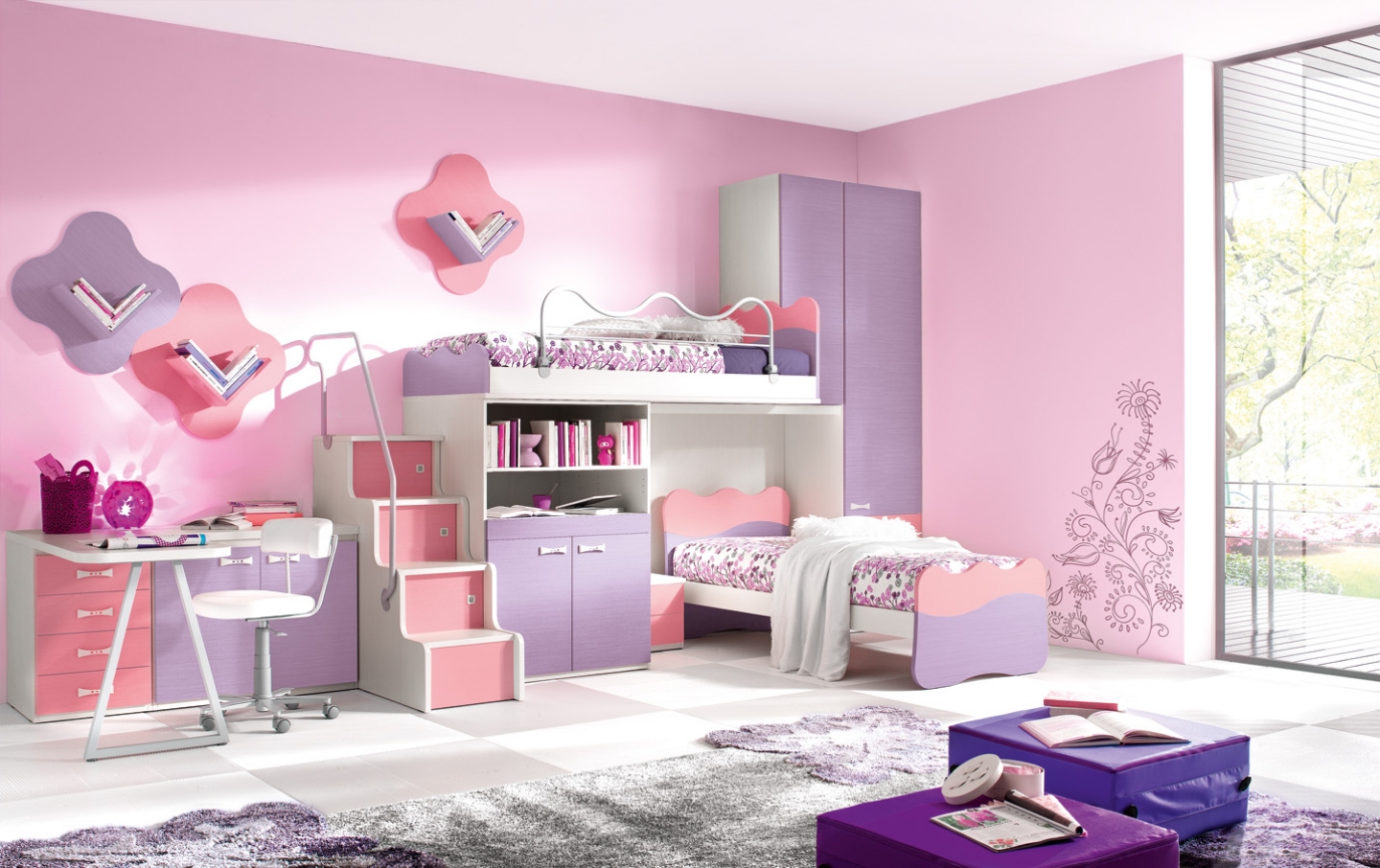 Detail Desain Kamar Anak Perempuan Ukuran 3x3 Nomer 38