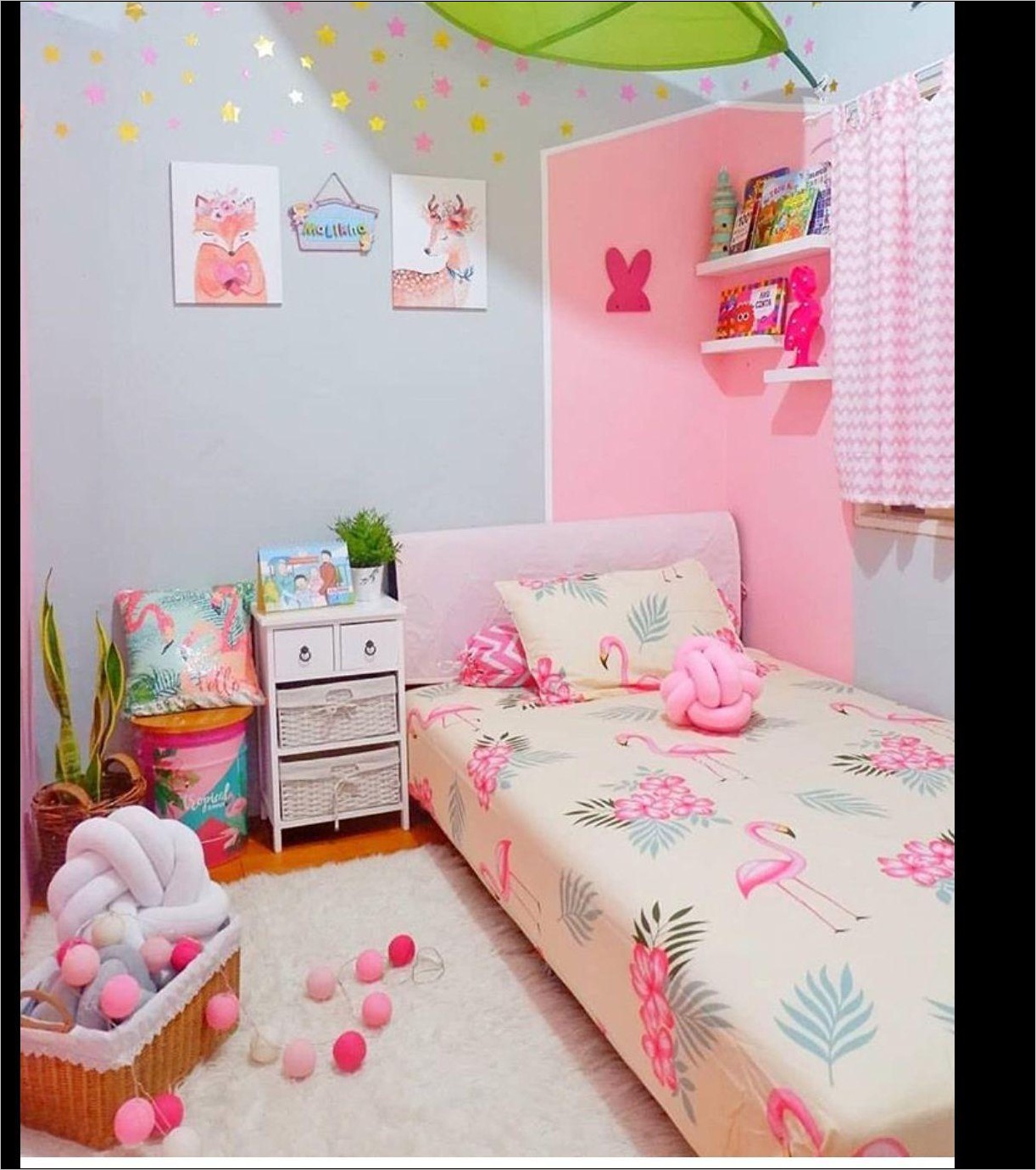 Detail Desain Kamar Anak Perempuan Unicorn Nomer 18