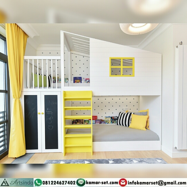 Detail Desain Kamar Anak Tempat Tidur Tingkat Nomer 39