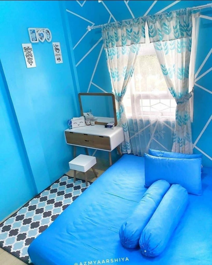 Detail Desain Kamar Biru Muda Nomer 39