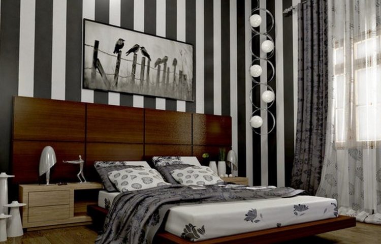 Detail Desain Kamar Dengan Wallpaper Nomer 19