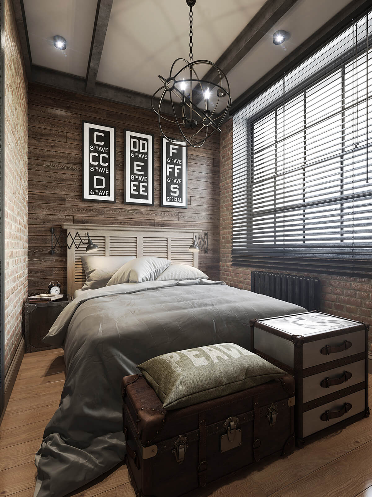 Detail Desain Kamar Dengan Wallpaper Nomer 49