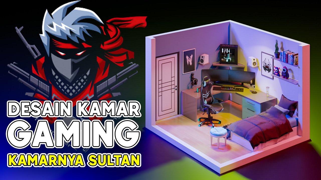 Detail Desain Kamar Gaming Murah Nomer 49